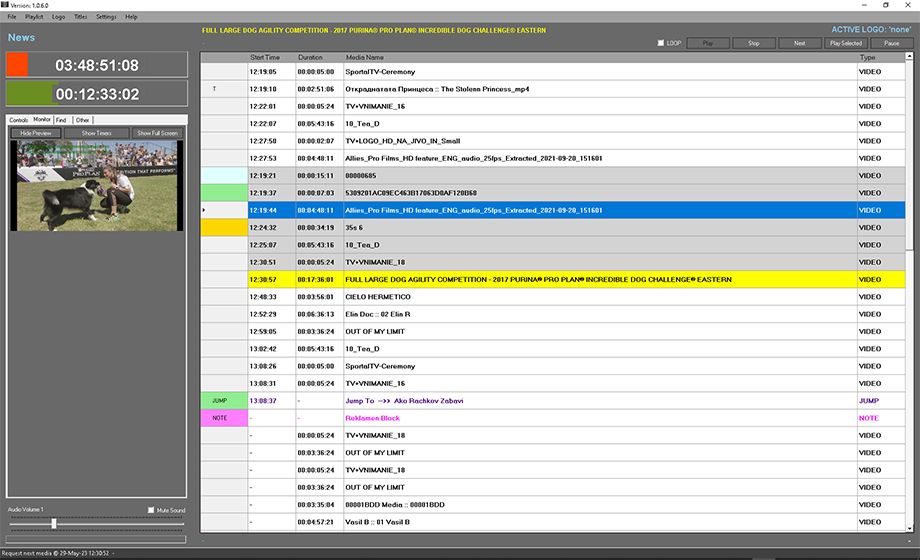 Online Play Server Control.